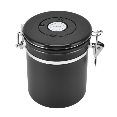 Kaffeedose aus Edelstahl, luftdicht, 1500 ml 2