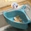 Triangular Drain Basket for Kitchen Sink 3