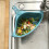 Triangular Drain Basket for Kitchen Sink 7