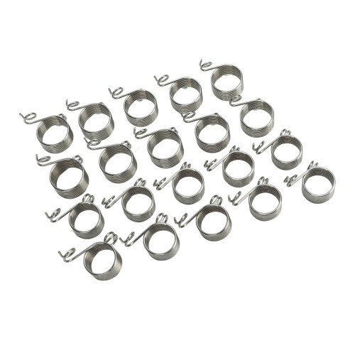 Rustfrit stål guidefingerholdersæt – 10 store + 10 2