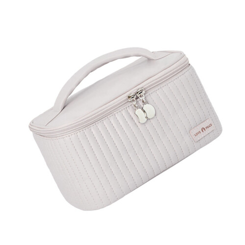 PU Open Lid Makeup Bag Cake Shape 1