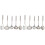Stainless Steel Spatula and Spoon Set 2 pcs 1