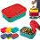 Silicone Lunch Box with Lid – Leakproof, Heat-Resistant, 1