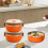 Stainless Steel Round Lunch Box – Leakproof & 1