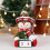Stijggn Pluche Kerstkabouter Ornament Set 1