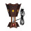 Electric Incense Burner Iron Desktop Censer Dark Brown 1