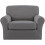 3-Piece Microfiber Sofa Slipcover Set – Stretchy, 1