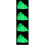 4Pcs Fluorescent Desktop Rockery Decor Compact Aquarium Accessory 6