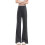 Elastic Comfort Trousers Maternity Flared Pants-Dark Grey L 1