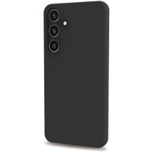 Galaxy S26+ 5G Schutzhülle aus weichem Gummi, Schwarz