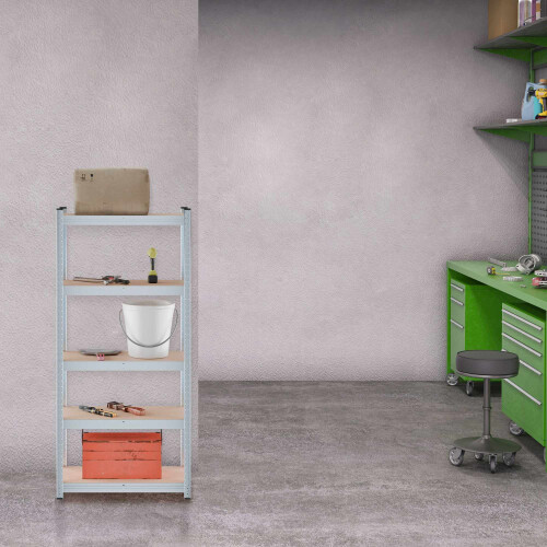 Schwerlast-Regalsystem mit 5 Ebenen, 150 x 70 x 30 cm 1