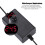 24W 2A 3-12V LED-Display-Adapter, Schwarz, 9x5x3 cm 14