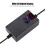 24W 2A 3-12V LED-Display-Adapter, Schwarz, 9x5x3 cm 16