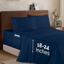 Microfiber Full Sheet Set – Soft Fade-Resistant 4-Piece