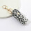 Portable Lipsticks Holder Keychain with Wild Leopard-Black 3
