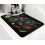 Absorbent Quick-Dry Coffee Mat with Rubber Backing 19.5 x 1