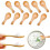 Small Wooden Teaspoons 10 Pack 3 Inch Light Brown 1