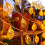 40 LED Gold Metal Leaf String Lights, 19.7 ft, 1
