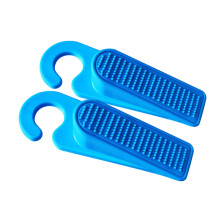 Augper Heavy Duty Rubber Door Stopper with Holder (2 Pack)