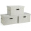Collapsible Storage Bins with Lids, 3-Pack, 17" x 12" x 11" 1