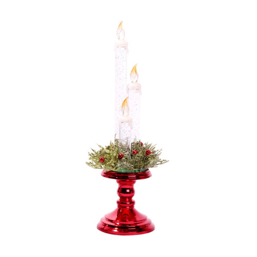 LED-Kerzen-Set (flammenlos) – 3 Spitzkerzen