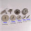 Flat Round Badge Backings 25mm In Diameter Sturdy-14mm 4