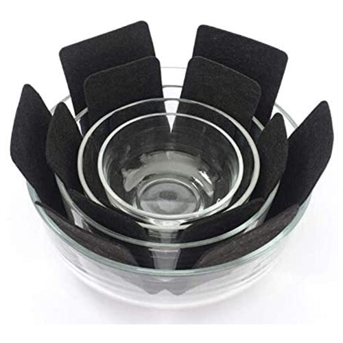 Pandebeskyttere 38 cm sorte 5-pak 2