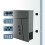 Wall-Mounted Mailbox with Newspaper Holder, Weatherproof 7