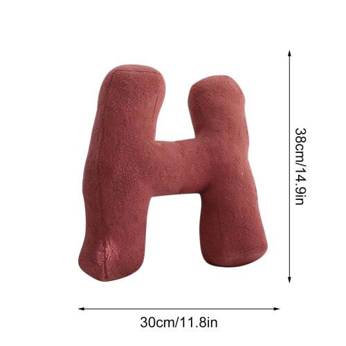 Peluche Lettre AZ - Alphabet Doux - 26 pièces 1