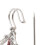 Multi Chain Retro Brooch Featuring Red Beads and Tassels Elegant 7