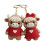 Modieuze Highland Cow-sleutelhangers-A 2