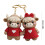Modieuze Highland Cow-sleutelhangers-A 4