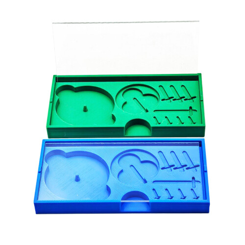 Jewelry Making Accessories Storage Case Holds Watch Dials-Blue 1