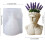 Versatile Silicone Crafting Mold Ancient Greek Head Designs 3