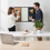 3-in-1-Kombinationstafel mit Whiteboard, Korkplatte und Planer 2