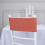 5 Spandex Chair Sashes Terracotta Wedding Decor 4