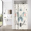 Boho Butterfly Shower Curtain 36x72in Waterproof Polyester 4