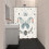 Boho Butterfly Shower Curtain 36x72in Waterproof Polyester 5