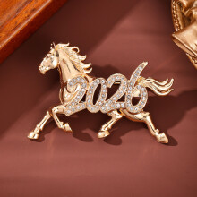 Perfect Accessory for All Occasions Chinese Zodiacs-Gold-color