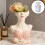 Soft Silicone Lady Planter Mold With Easy Release For Handmade 6
