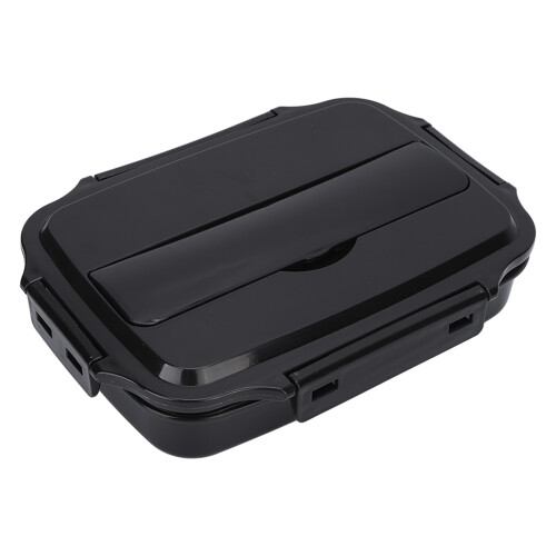 Thermal Insulation Bento Lunch Box, 3-Compartment, 304 1