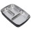 Thermal Insulation Bento Lunch Box, 3-Compartment, 304 7
