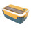 1400ml Plastic Bento Box with Dividers 7