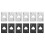 Stainless Steel Card Bottle Opener12Pack 3