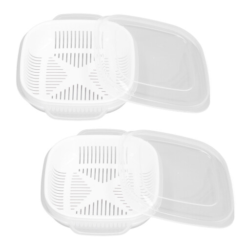 Bento-Lunchbox, 340 ml, PP, 2er-Pack 1