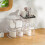 Stackable Clear Cosmetic Storage Box with Multiple 7