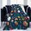 Couverture à thème sportif 50 x 60 pouces en microfibre 5