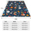 Couverture à thème sportif 50 x 60 pouces en microfibre 4