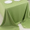 Sage Green Scuba Polyester Rectangle Tablecloth 90 x 156 in 5