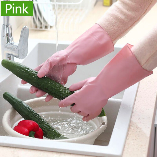 Cleaning Gloves Reusable Waterproof 1 Pair 2